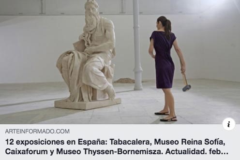 Quote from the Tournemire Gallery in “12 exhibitions to see in Spain” of editorial staff, Arteinformado, 05/02/19