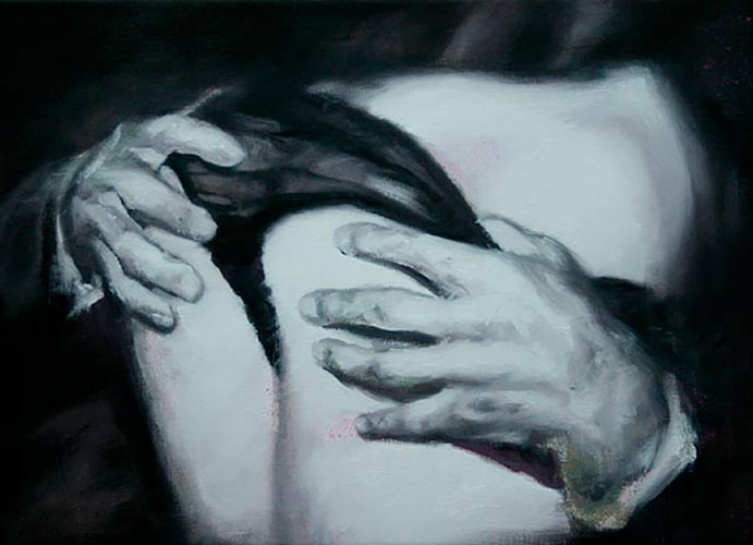 Josep Tornero, Sans titre 3. 2016, huile sur toile, 33 x 24 cm